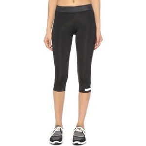 adidas by stella mccartney | performance leggings mesh crop xs